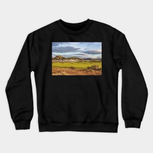 The View Over Conwy Golf Course Crewneck Sweatshirt